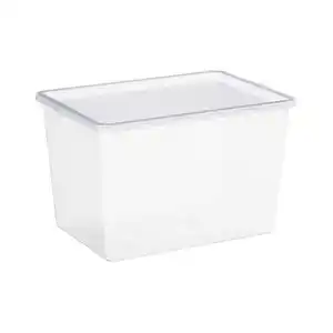 Schrankbox 12 L transparent, Schrank-Organizer, Aufbewahrungsbox, Kunststoffbox