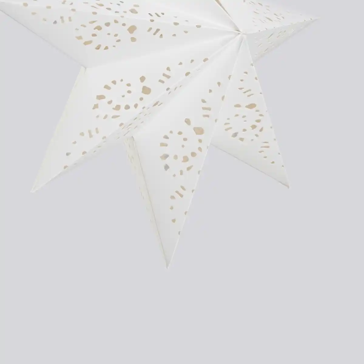 Bild 2 von STRÅLA Leuchtenschirm, Spitze/weiß 48 cm