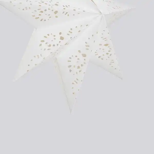 Bild 2 von STRÅLA Leuchtenschirm, Spitze/weiß 48 cm
