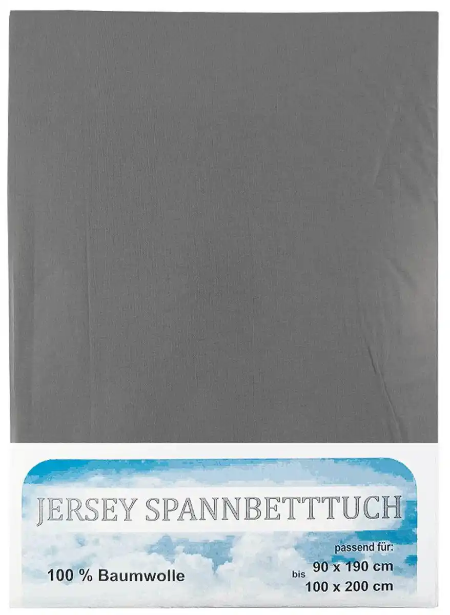 Bild 4 von Jersey-Spannbetttuch ca. 180 x 200 + 25 cm