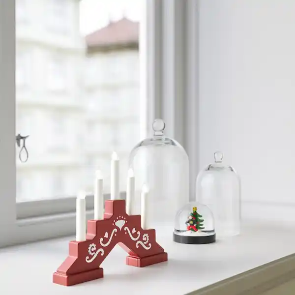 Bild 3 von STRÅLA Kerzenständer 5-armig, LED
