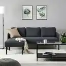 Bild 2 von GLOSTAD 3er-Sofa mit Récamiere