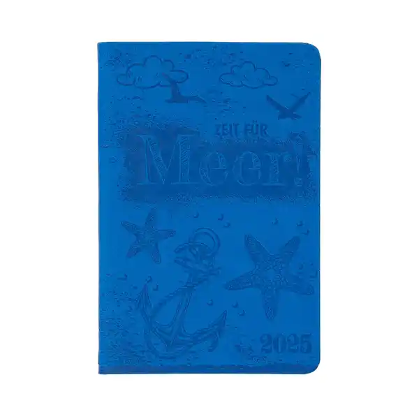 Bild 1 von Taschenkalender 2025 Soft Touch A6 blau