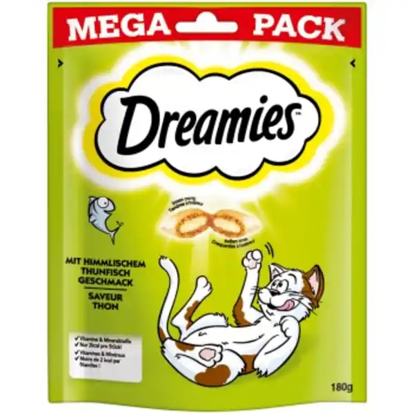 Bild 1 von Dreamies Mega Pack 180g Thunfisch