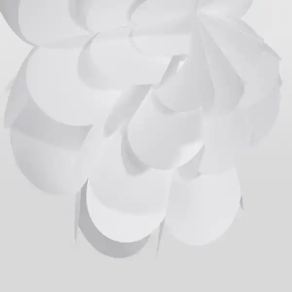 Bild 3 von STRÅLA Leuchtenschirm, 3-D Blume/weiß 55 cm