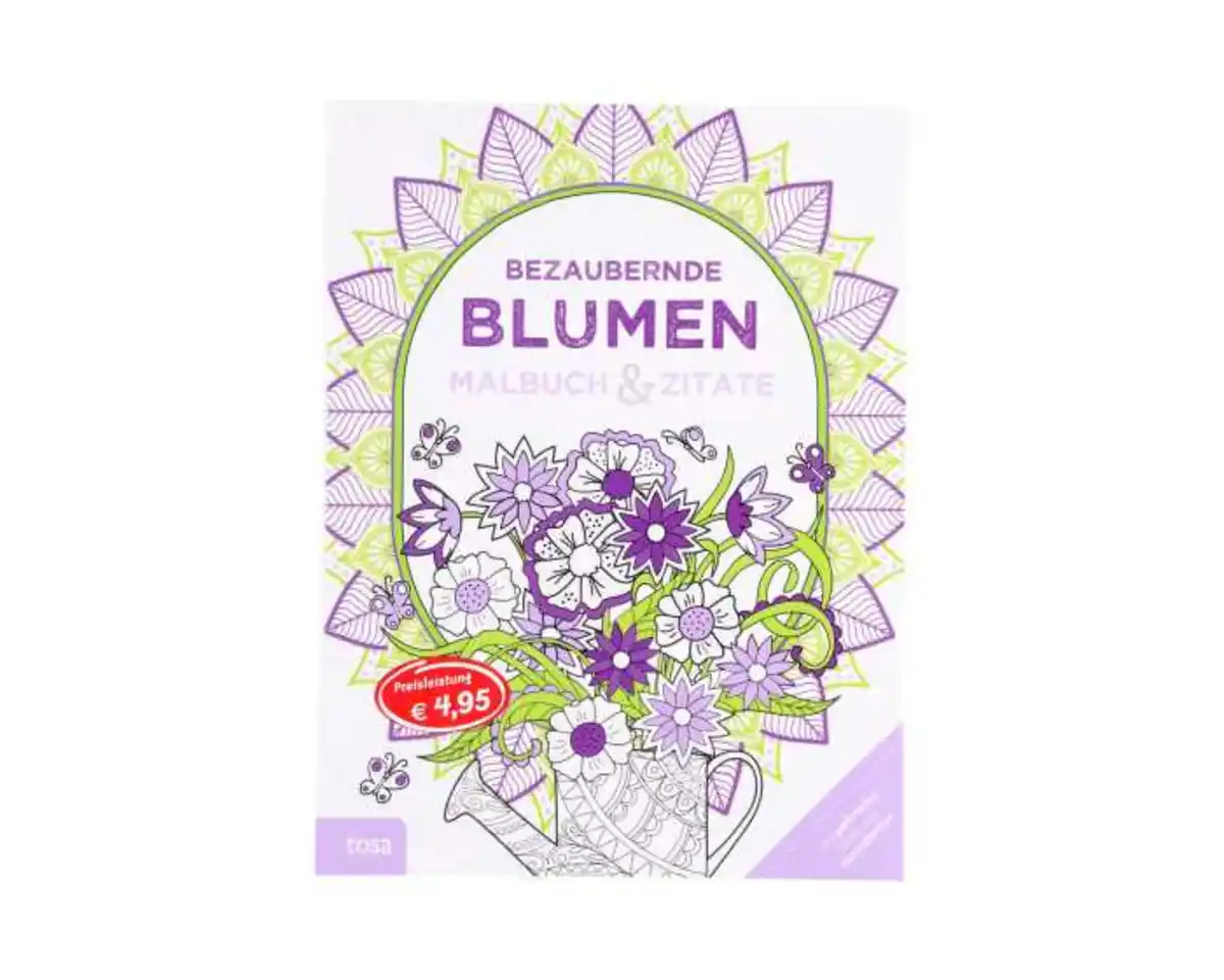 Bild 1 von Tosa Malbuch für Erwachsene, A4