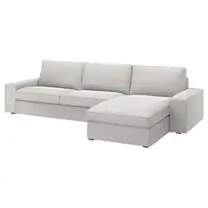 KIVIK 4er-Sofa mit Récamiere