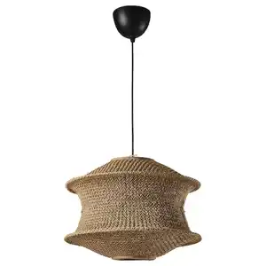 BLÅSTÅNG / HEMMA Hängeleuchte, beige/schwarz 45 cm
