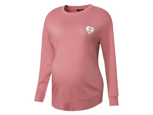 Bild 4 von esmara® Damen Umstands-Sweatshirt mit Bündchen