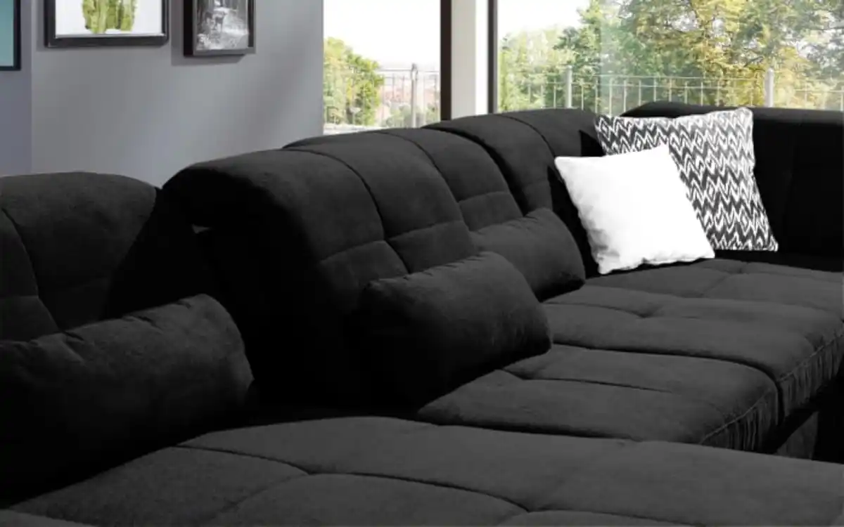 Bild 2 von Megapol - Wohnlandschaft MP-IN17004, schwarz