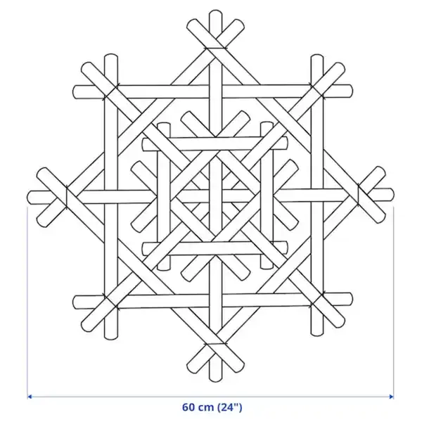 Bild 4 von STRÅLA Leuchtenschirm, Bambus 60 cm