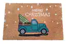 Bild 1 von Fußmatte Kokos Christmas Truck 40x60cm türkis