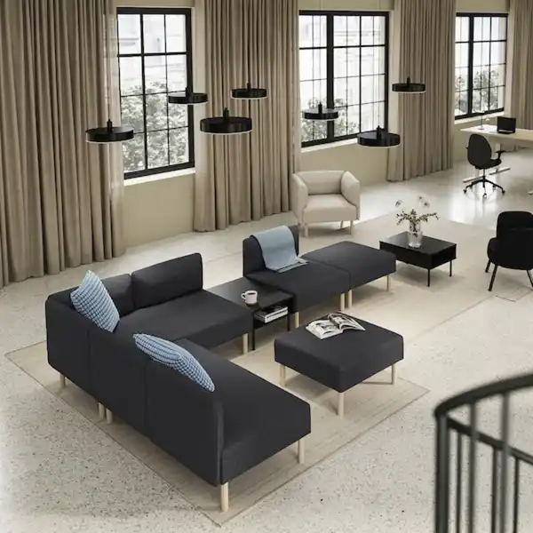 Bild 2 von LILLEHEM 6er-Sitzelement mit Ablage