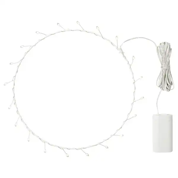 Bild 1 von FRÖJDA LED-Hängeleuchte, batteriebetrieben/ringförmig 27 cm