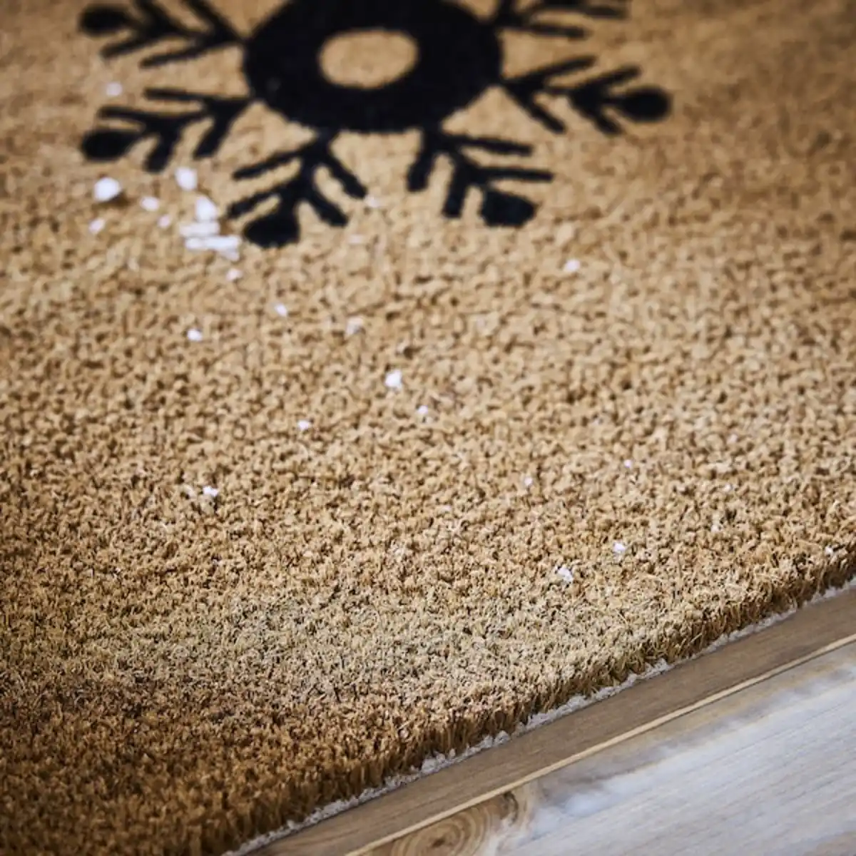 Bild 3 von VINTERFINT Fußmatte, Schneeflocken naturfarben 40x60 cm