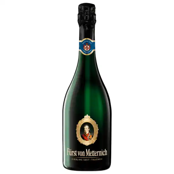 Bild 1 von Fürst von Metternich Riesling Sekt trocken 0,75l