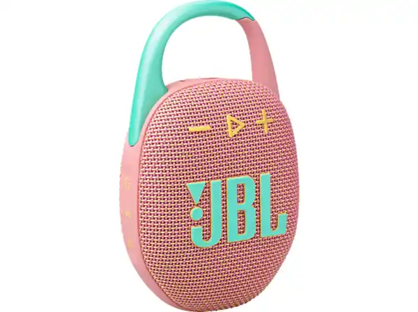 Bild 1 von JBL Clip 5 Bluetooth Lautsprecher, Pink, Wasserfest, Pink