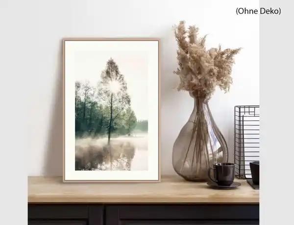 Bild 2 von Bild Slim Frame Wood Bäume