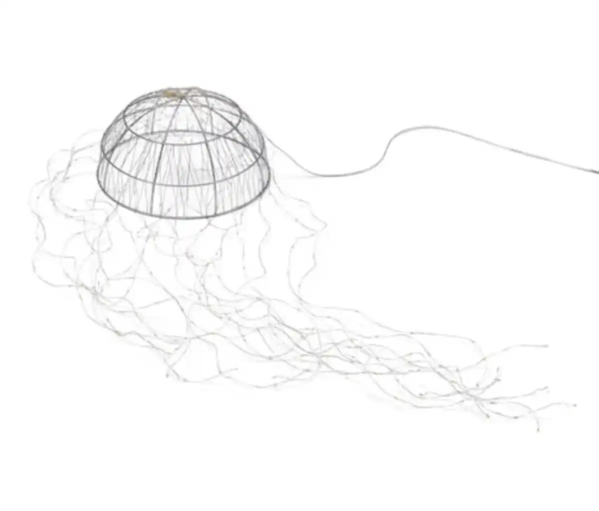 Bild 1 von LED-Halbkugel mit Lichterbündel, klein