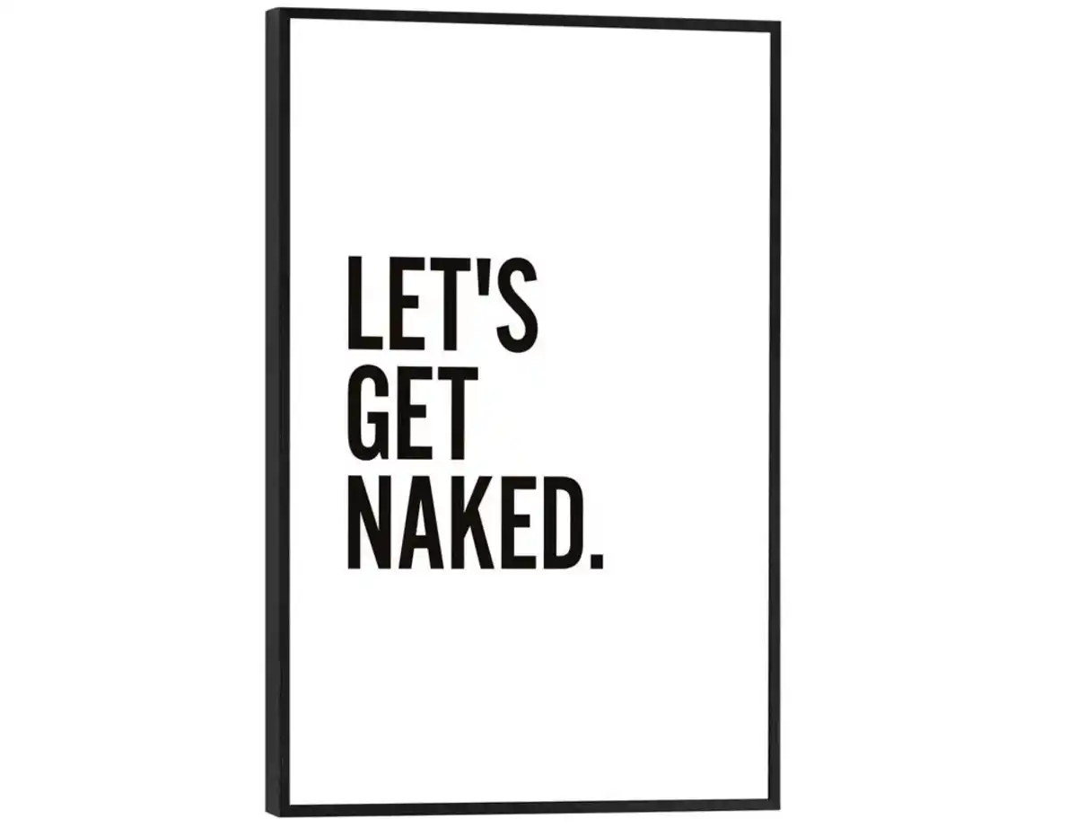Bild 1 von Bild Slim Frame Black Naked