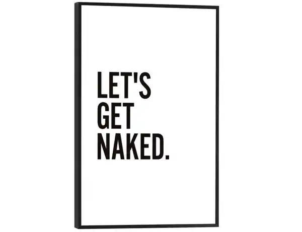 Bild 1 von Bild Slim Frame Black Naked