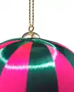 Bild 2 von Weihnachtskugel Satin gestreift