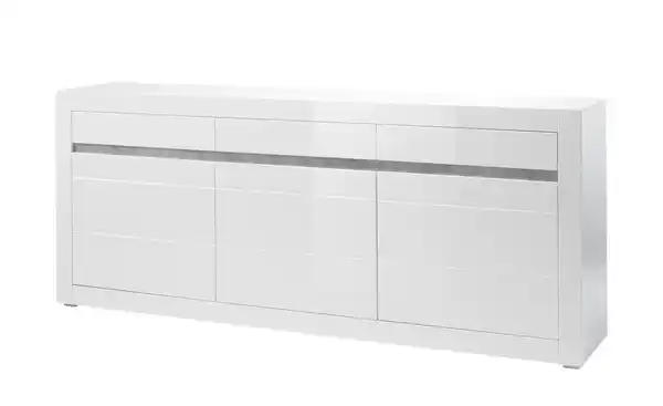 Bild 1 von Sideboard  Carat ¦ weiß ¦ Maße (cm): B: 217 H: 90 T: 42 Kommoden & Sideboards > Sideboards - Sconto