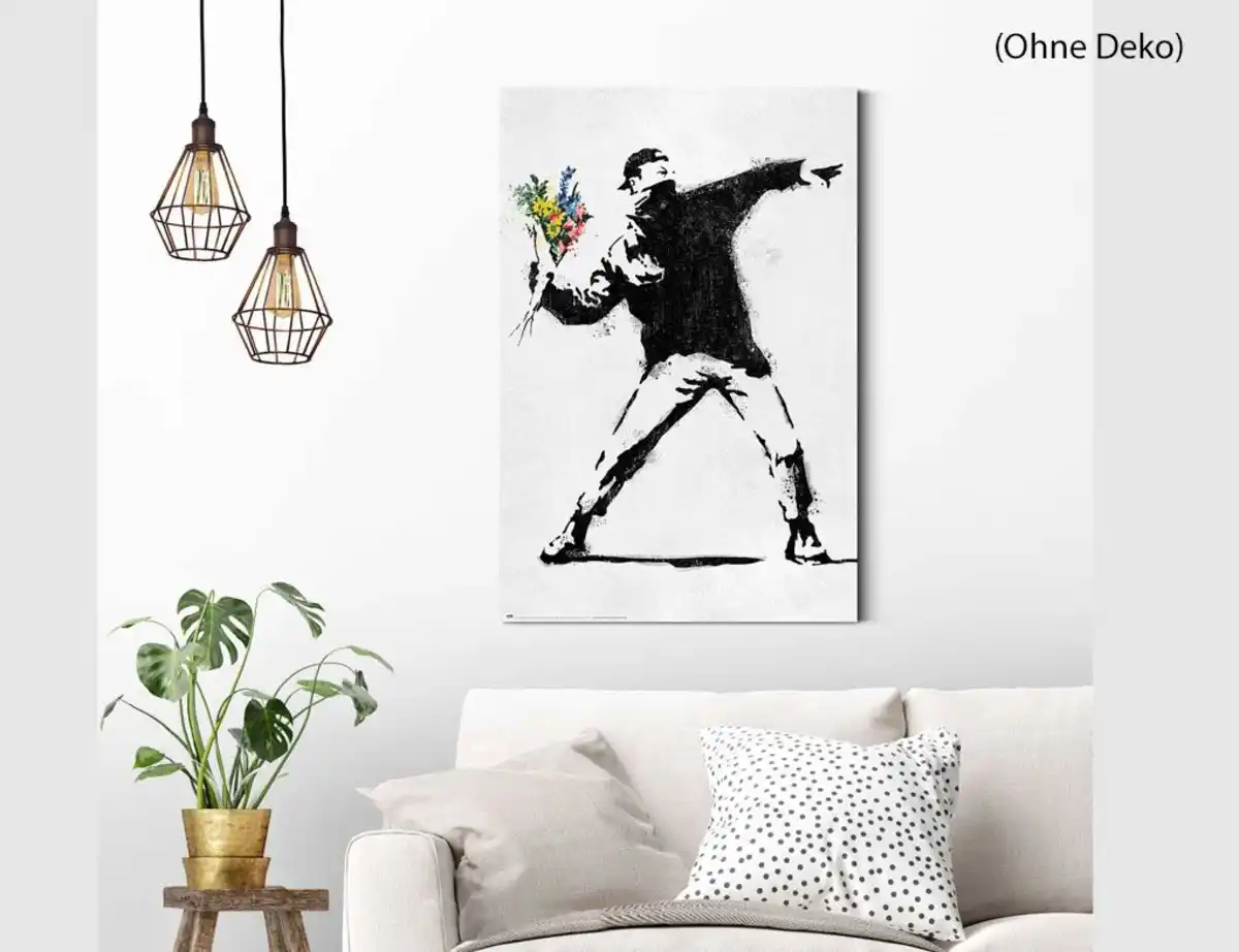 Bild 2 von Bild Bansky Flower Bomber