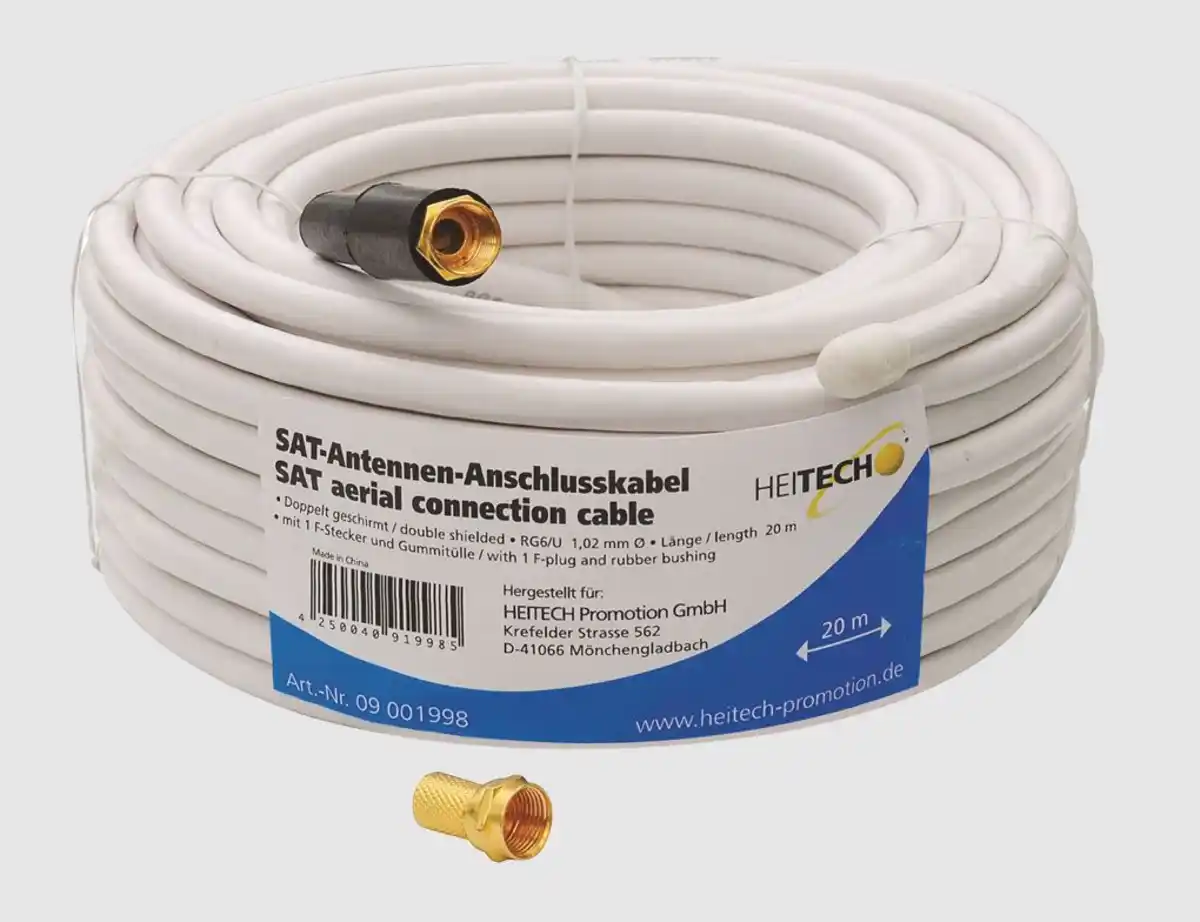 Bild 1 von SAT-Anschlusskabel F-Stecker