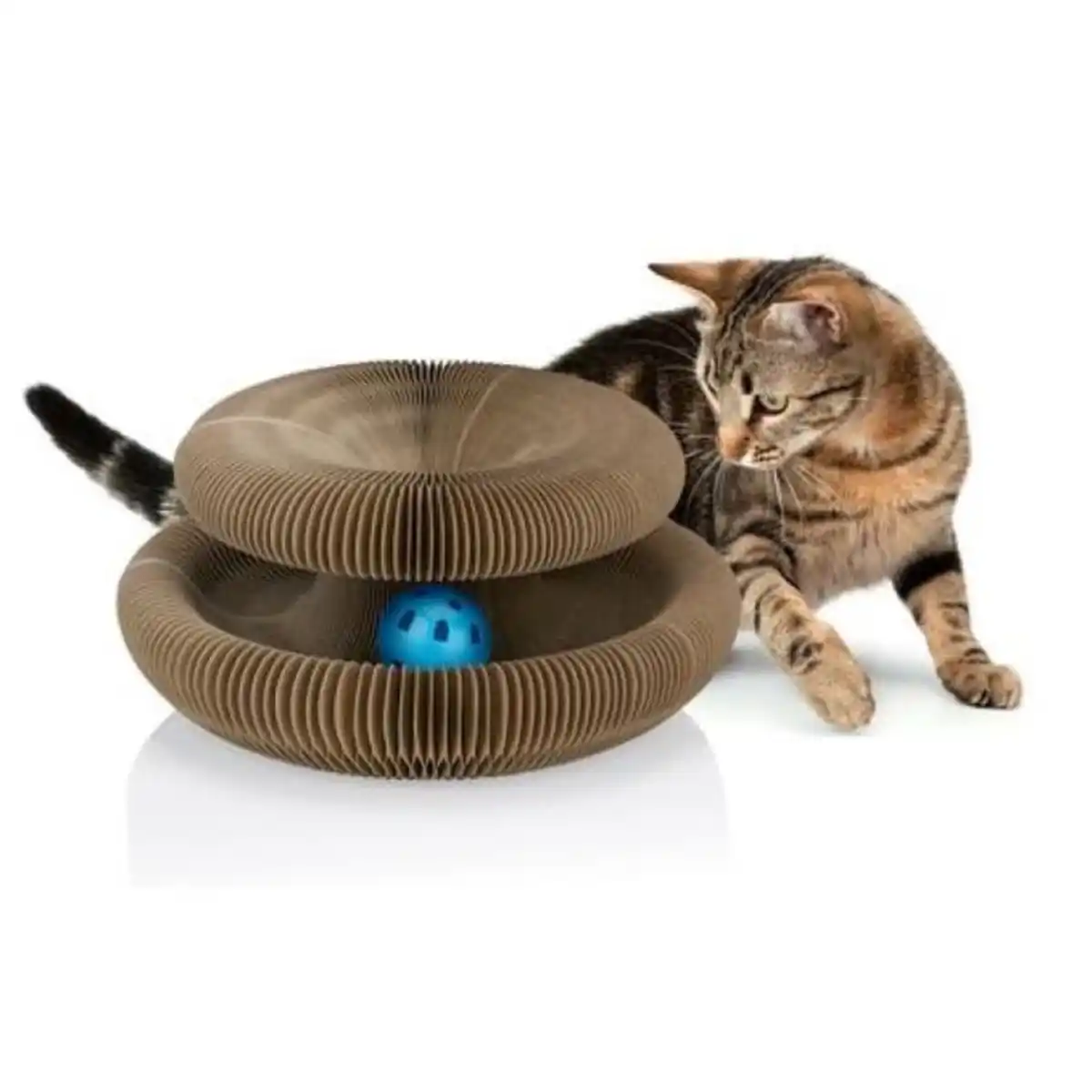 Bild 1 von CAT Kratzbrett für Katzen mit Ball, 3-teilig