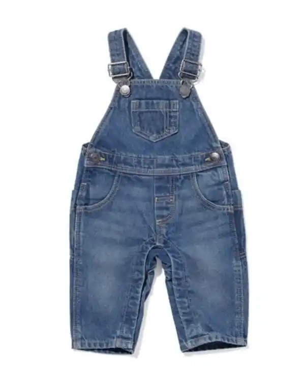 Bild 1 von Baby Jumpsuit Jeans mittelblau