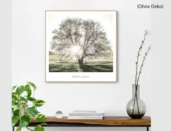 Bild 2 von Bild Slim Frame Wood Morgensonne