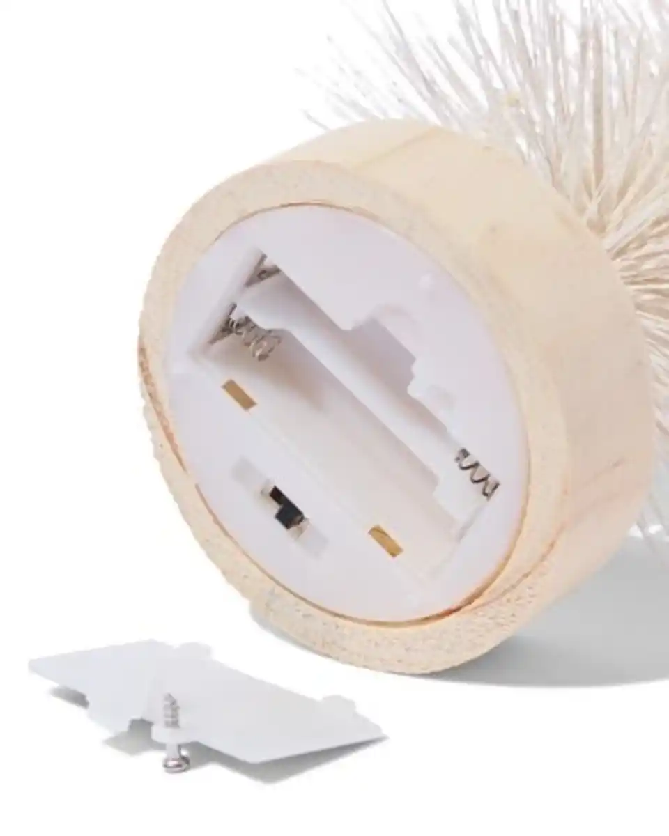 Bild 3 von Mini-Weihnachtsbaum mit Lampen, weiß