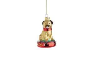 BUTLERS Hänge-Weihnachtsbaum »HANG ON Anhänger Mops Höhe 11cm«