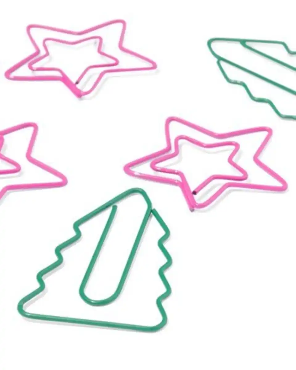 Bild 3 von 12er-Pack Büroklammern Weihnachten