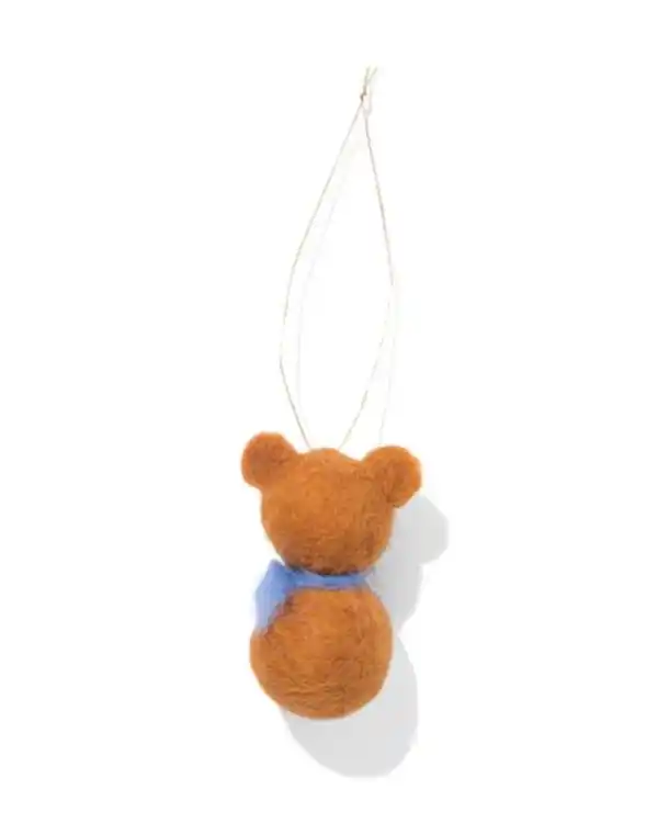 Bild 3 von Weihnachtsanhänger Bär aus Filz