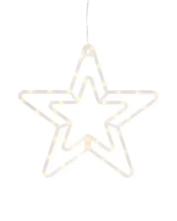 Bild 1 von Weihnachtsstern, 34,5 × 36 cm, mit 42 LED-Leuchten