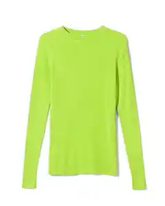 Damenshirt Louisa gerippt grün