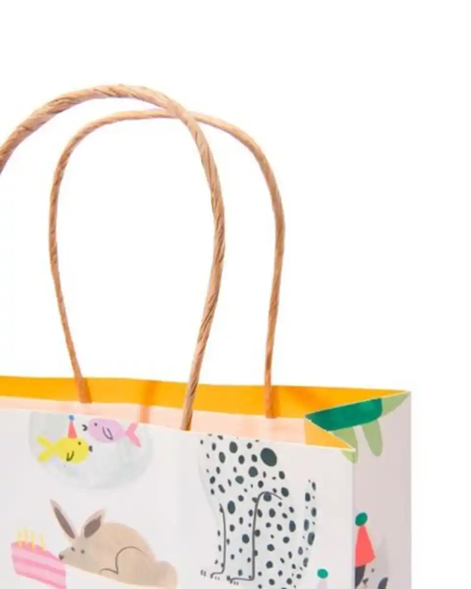 Bild 2 von 3er-Pack Geschenktaschen, M, Papier, 21 x 18 x 8 cm