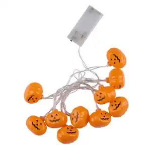 ArtiCasa Halloween Lichterkette Kürbis