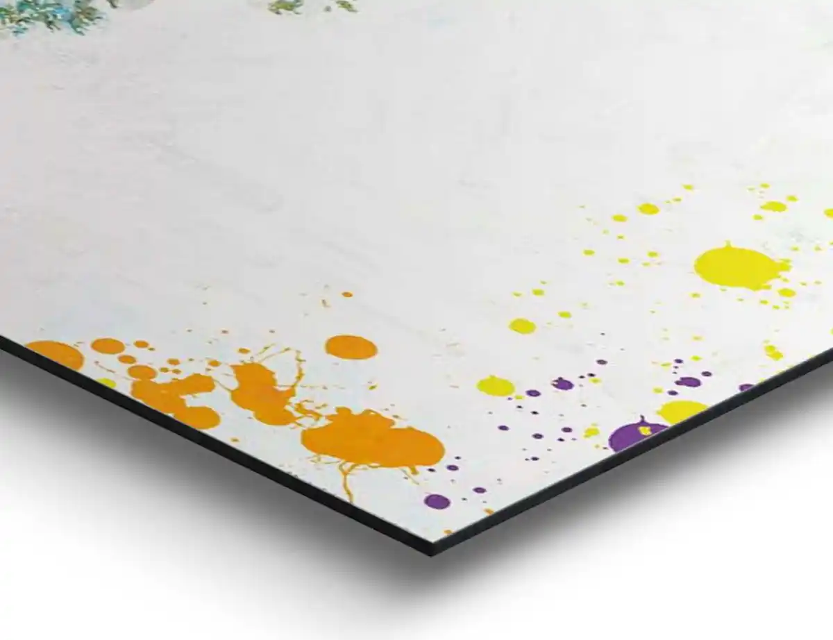 Bild 3 von Bild Baum mit Farbklecksen