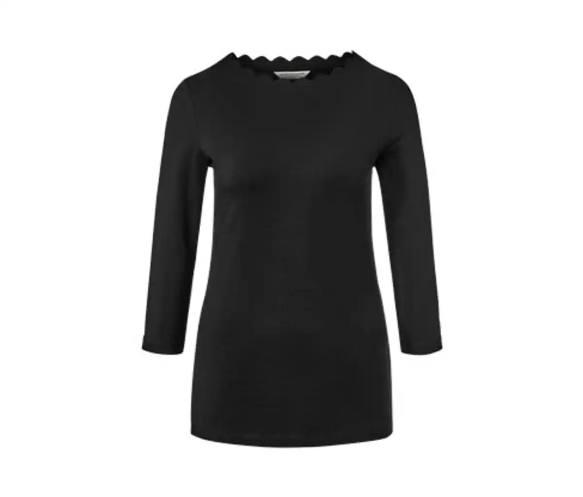 Bild 1 von Shirt mit 3/4-Arm, schwarz