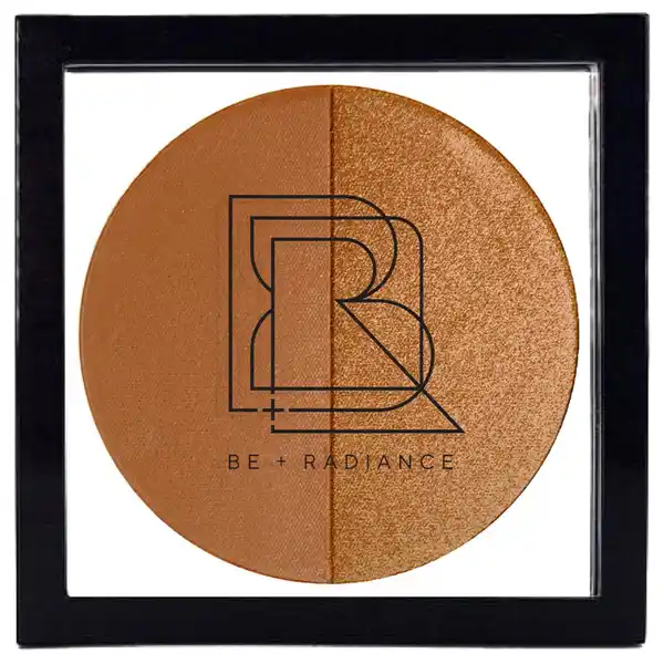 Bild 1 von BE + Radiance - Set + Glow Probiotic Powder + Highlighter Puder 10 g 63 - DEEP /NEUTRAL + WARM GOLD