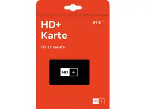 HDPLUS 12033 HD+ Karte, Silber