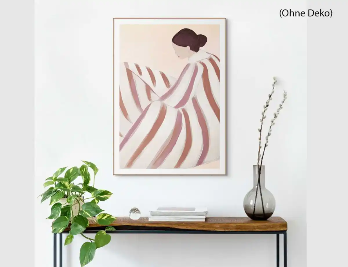 Bild 2 von Bild Slim Frame Wood Frau Steifen