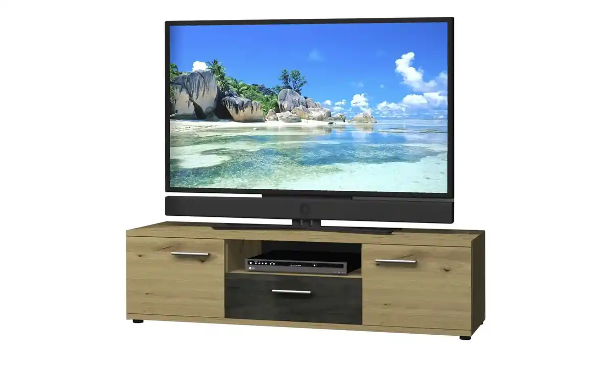 Bild 1 von TV-Unterteil  Nina ¦ holzfarben ¦ Maße (cm): B: 145 H: 39 T: 44 Tische > HiFi & TV-Tische - Sconto