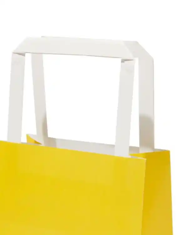 Bild 3 von 6er-Pack Geschenktaschen, Papier, 13 x 13 x 7 cm, einfarbig