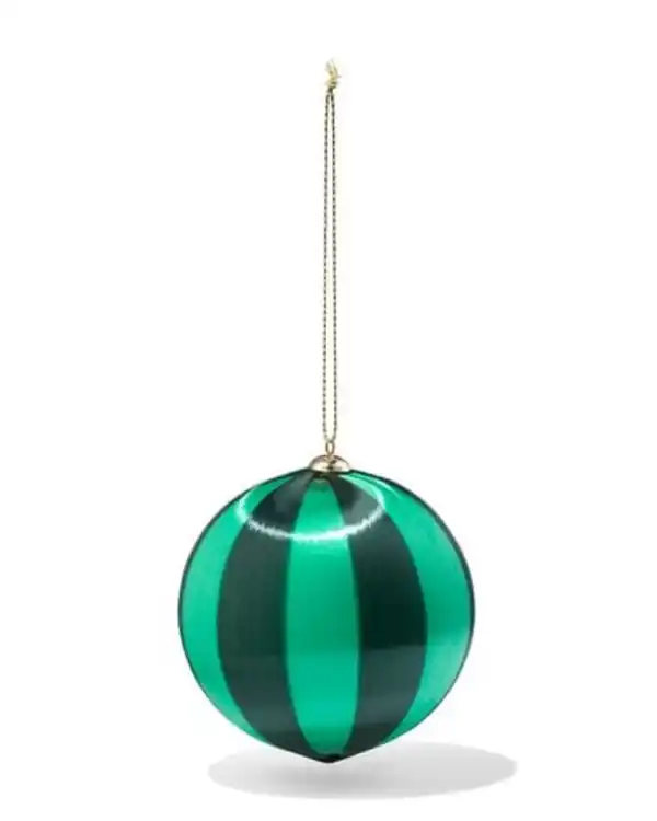 Bild 1 von Weihnachtskugel Satin Grün