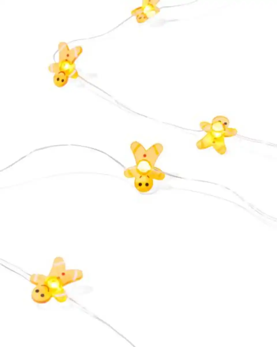 Bild 2 von Lichterkette Lebkuchenpuppen 1,8 Meter