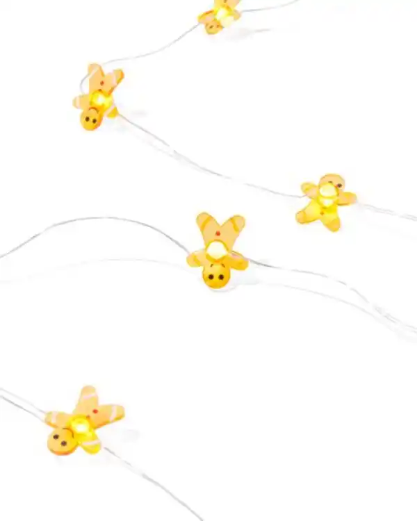 Bild 2 von Lichterkette Lebkuchenpuppen 1,8 Meter